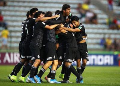 مکزیک نخستین فینالیست جام جهانی فوتبال زیر 17 سال شد